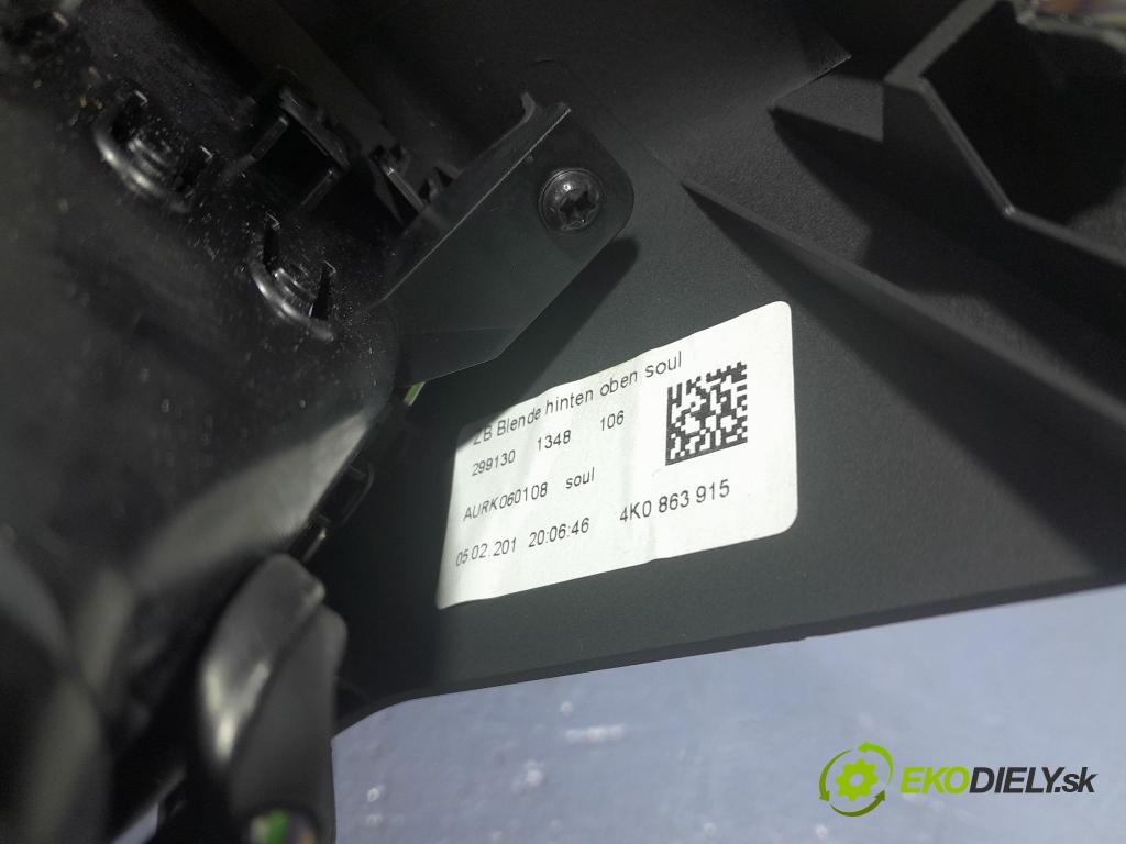 Audi A6 2019 GRIDS: Prúd vzduchu: Vzduch: 4K0819203A