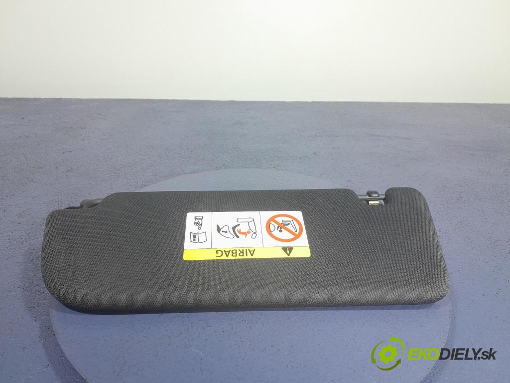 Audi A6 2019 kryt slnečná clona