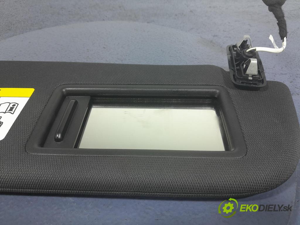 Audi A6 2019 kryt slnečná clona 