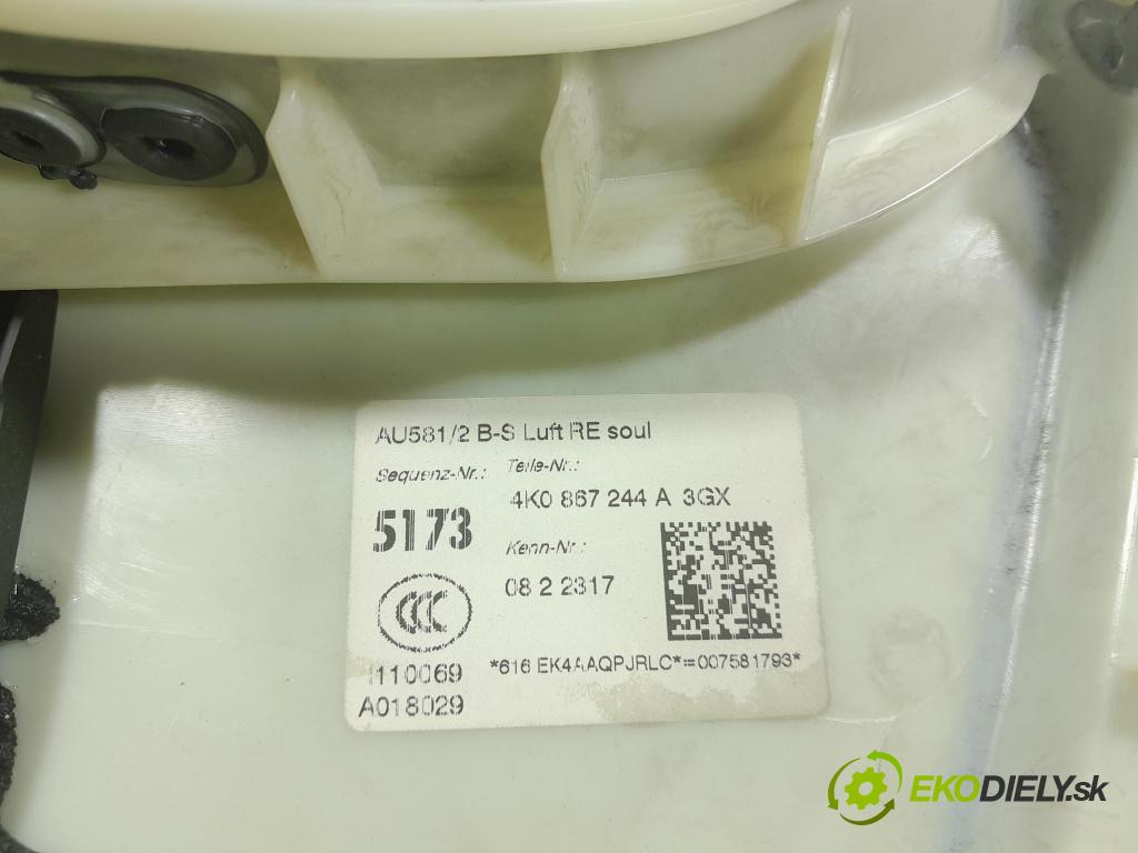Audi A6 2019 kryt Plast: Interiéry: 4K0867244A