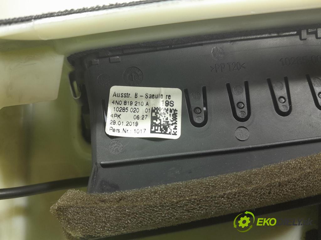 Audi A6 2019 kryt Plast: Interiéry: 4K0867244A