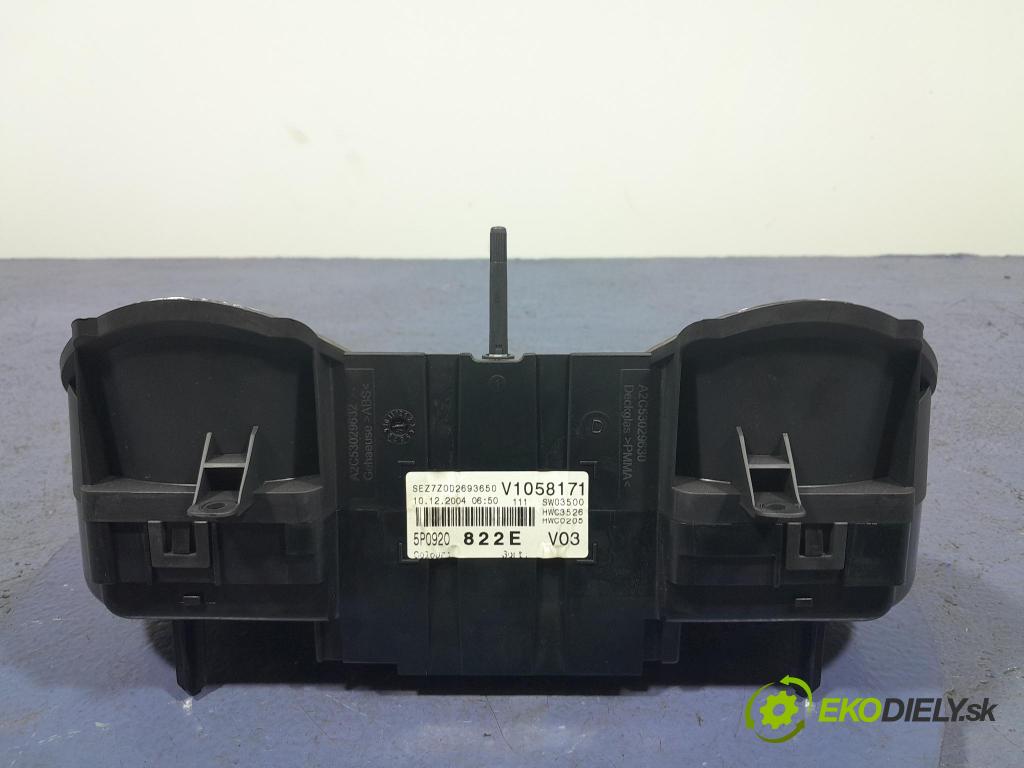 Seat Toledo 2005 prístrojovka/ budíky 5P0920822E
