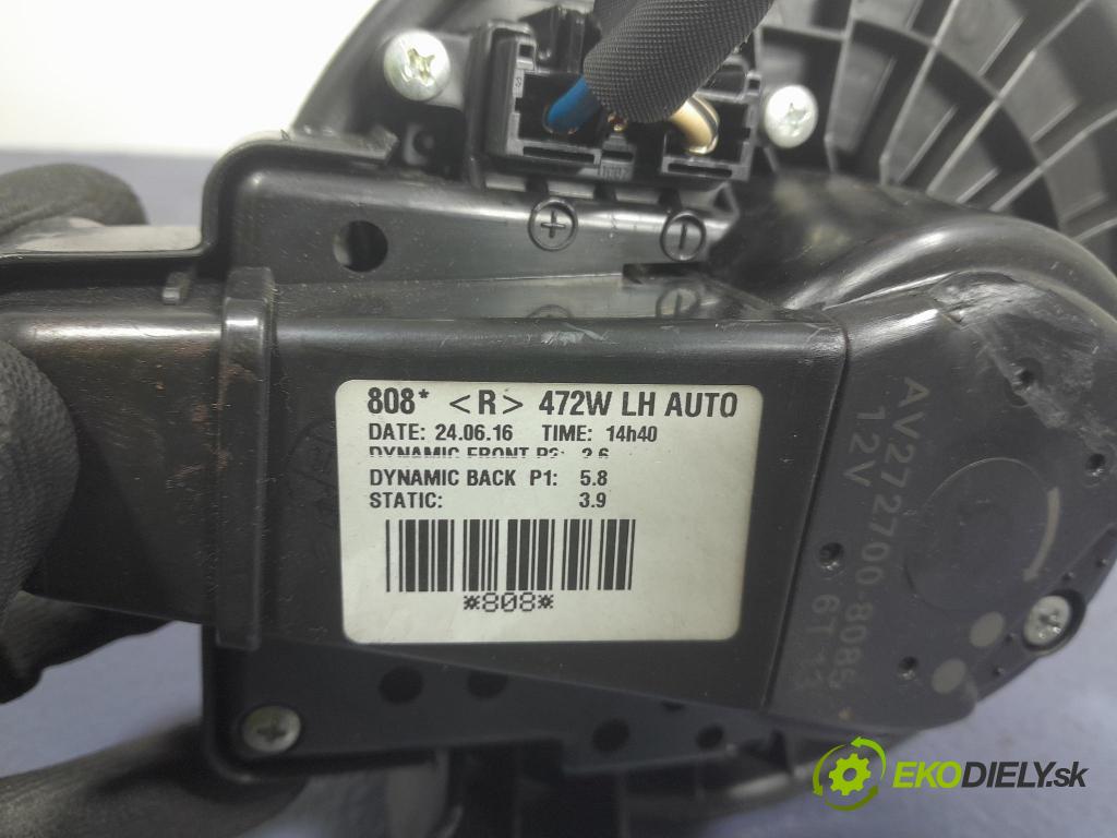 Toyota Auris 2017 ventilátor Vzduch: AV272700-8085