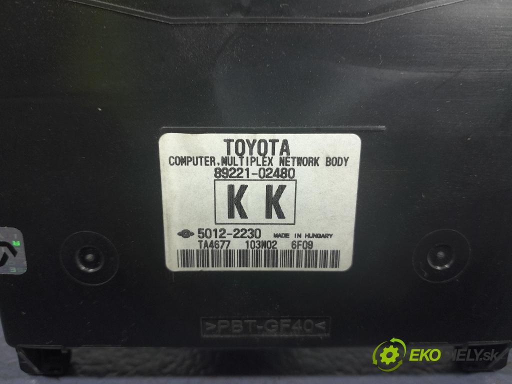 Toyota Auris 2017 riadiaca jednotka 89221-02480