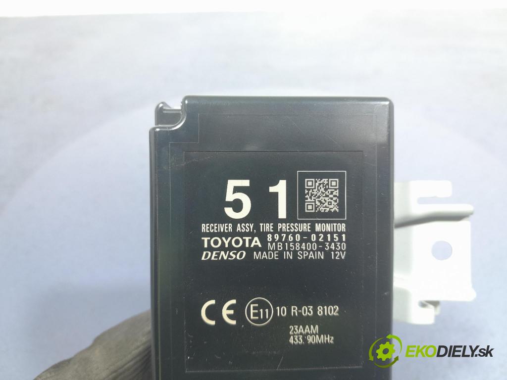 Toyota Auris 2017 riadiaca jednotka 89760-02151