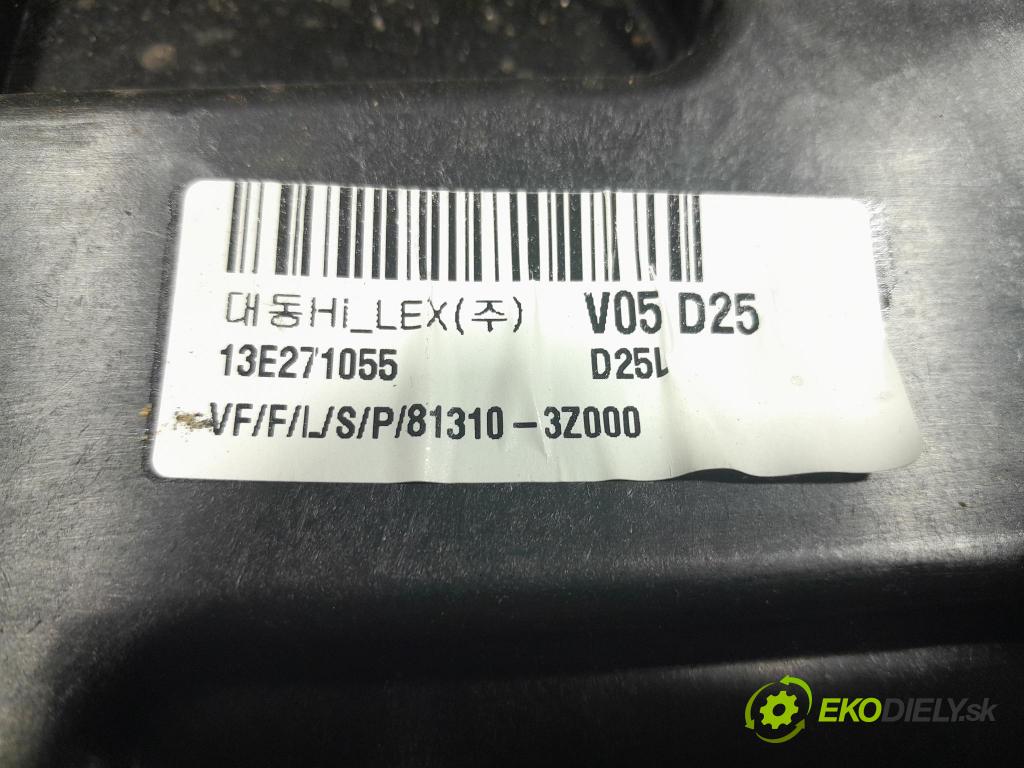 Hyundai I40 2013 mechanizmus okna Okná: Predné Vľavo: 81310-3Z000