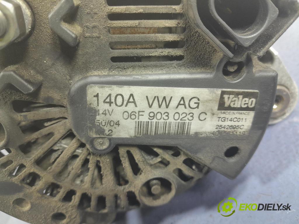 Seat Toledo 2005 Alternator 06F903023C