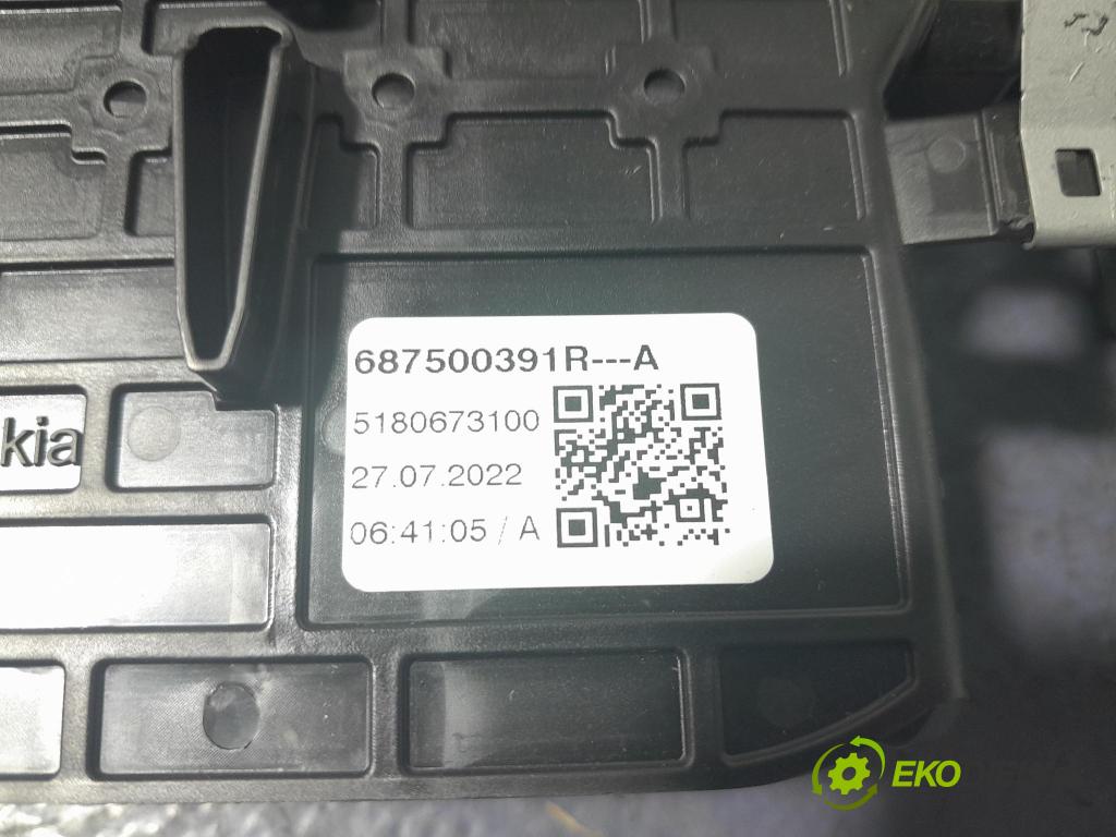 Dacia Sandero 2022 Mřížky Proud vzduchu Vzduch: 687500391R