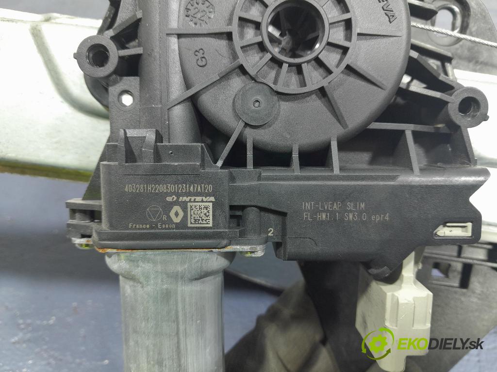 Dacia Sandero 2022 mechanizmus okna Okná: Predné Vľavo: 807219238R