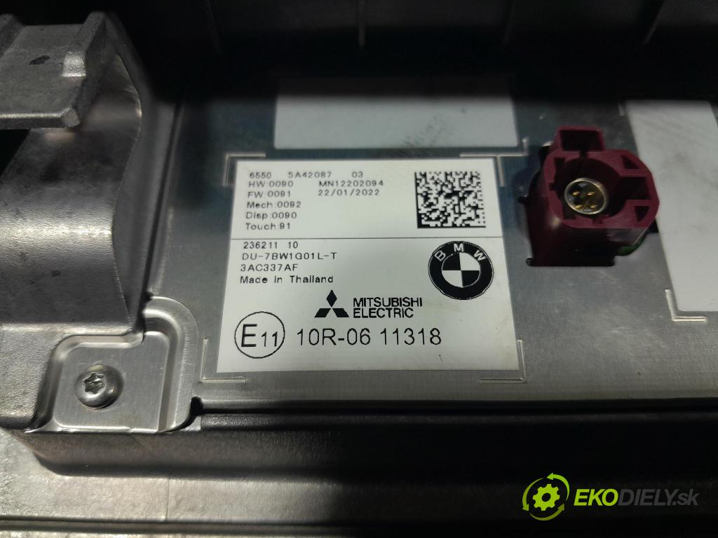 Bmw X3 2022 Zobrazit: Rádio: / GPS 5A42087