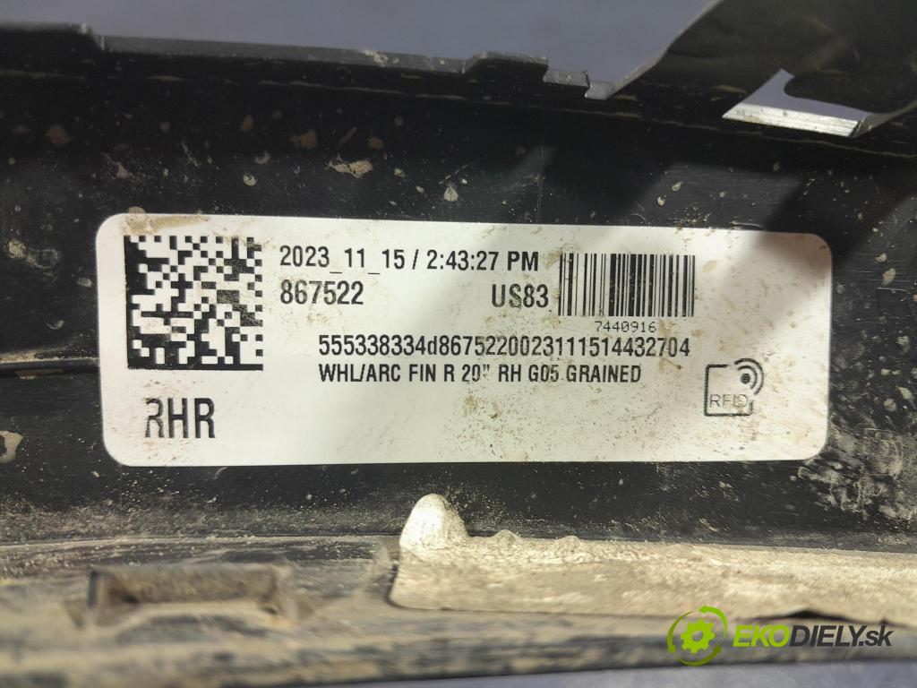 Bmw X5 2023 lišta Dekoratívní: 7440916