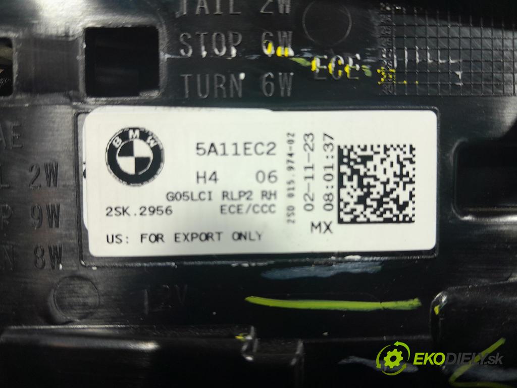 Bmw X5 2023 světlo Zad: Práva: Uvnitř 5A11EC2