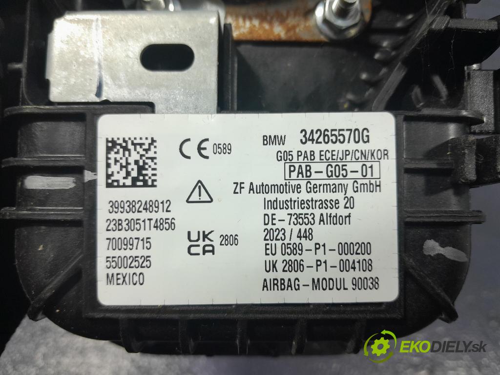 Bmw X5 2023 Airbag: Cestujúcí: x 9382489