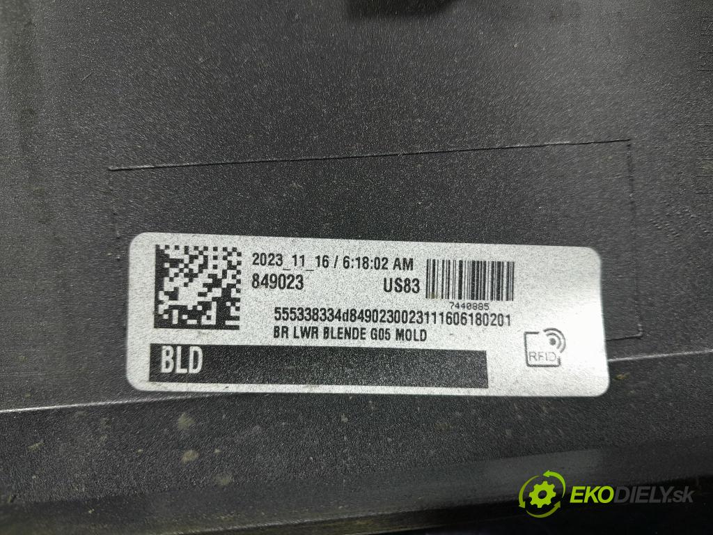 Bmw X5 2023 lišta narazník 9881522