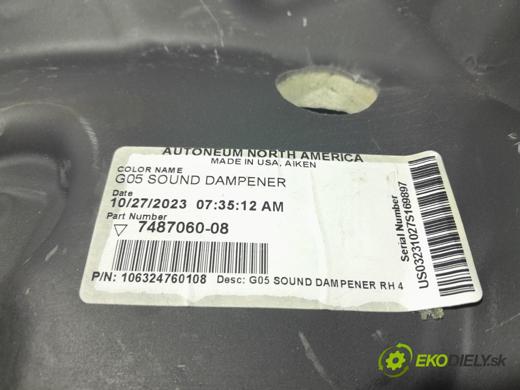 Bmw X5 2023 zvuková izolace 7487060