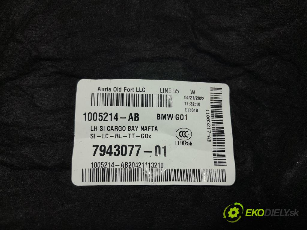 Bmw X3 2022 zvuková izolace 7943077