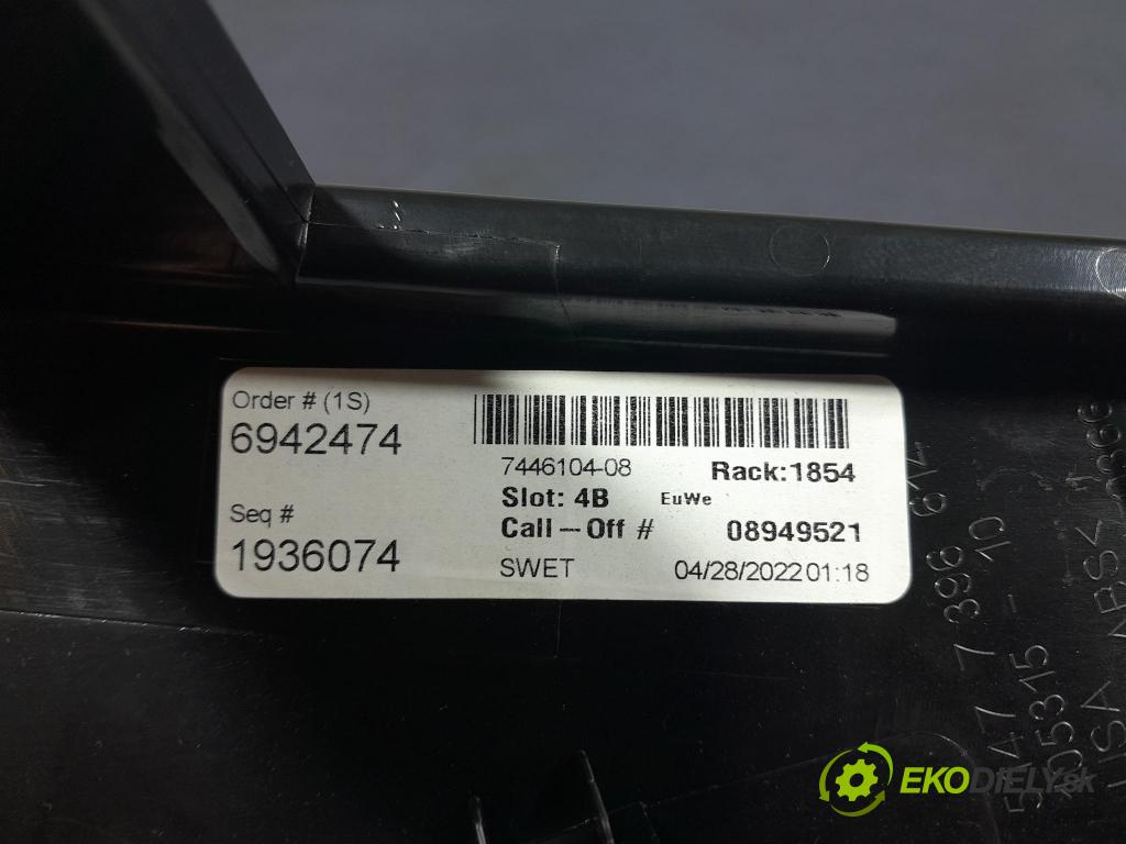 Bmw X3 2022 kryt Plast: Interiéry: 7396614