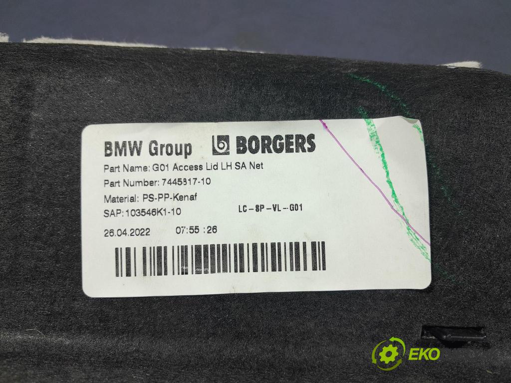 Bmw X3 2022 Tapacír: kufr 7445817