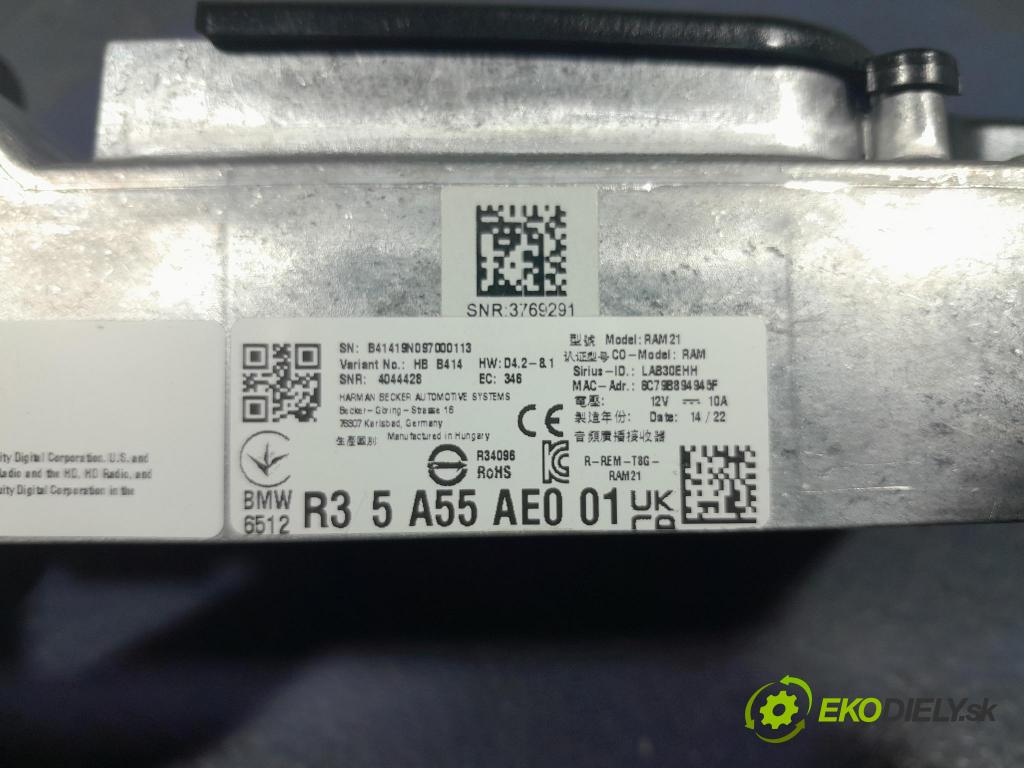 Bmw X3 2022 Zesilovač: 5A55AE0
