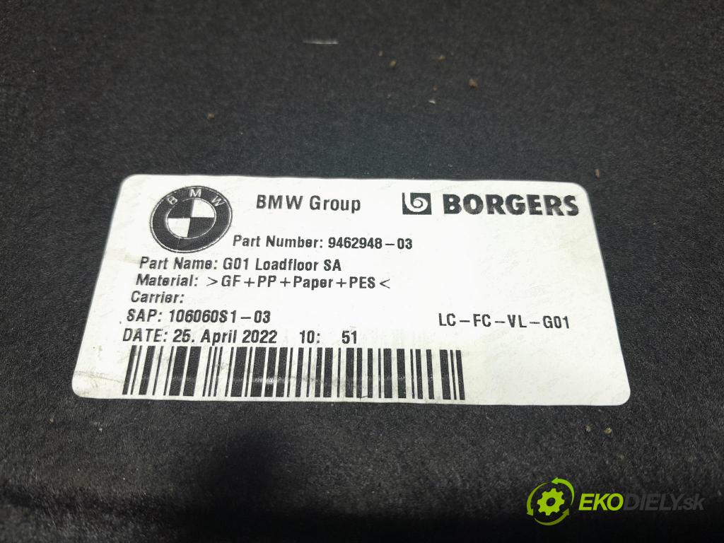 Bmw X3 2022 koberec do auta 9462948