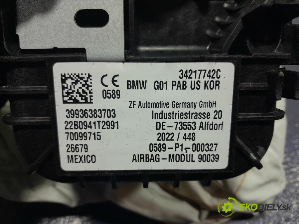 Bmw X3 2022 kokpit,pristrojová doska