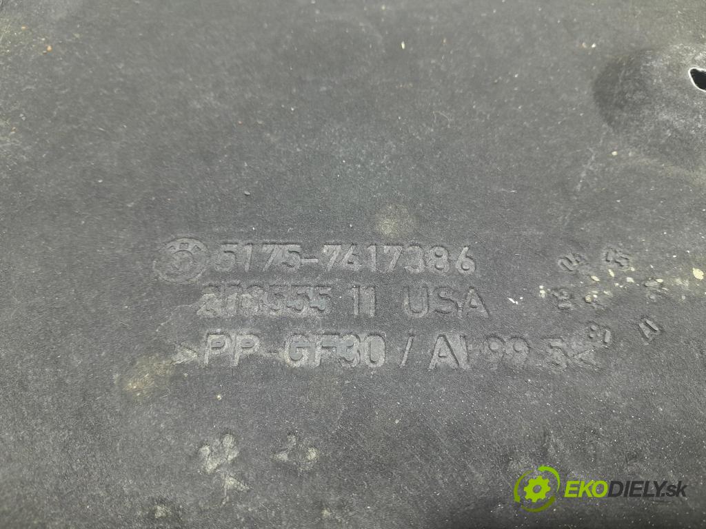 Bmw X3 2022 kryt Plast: podvozek: 7417386