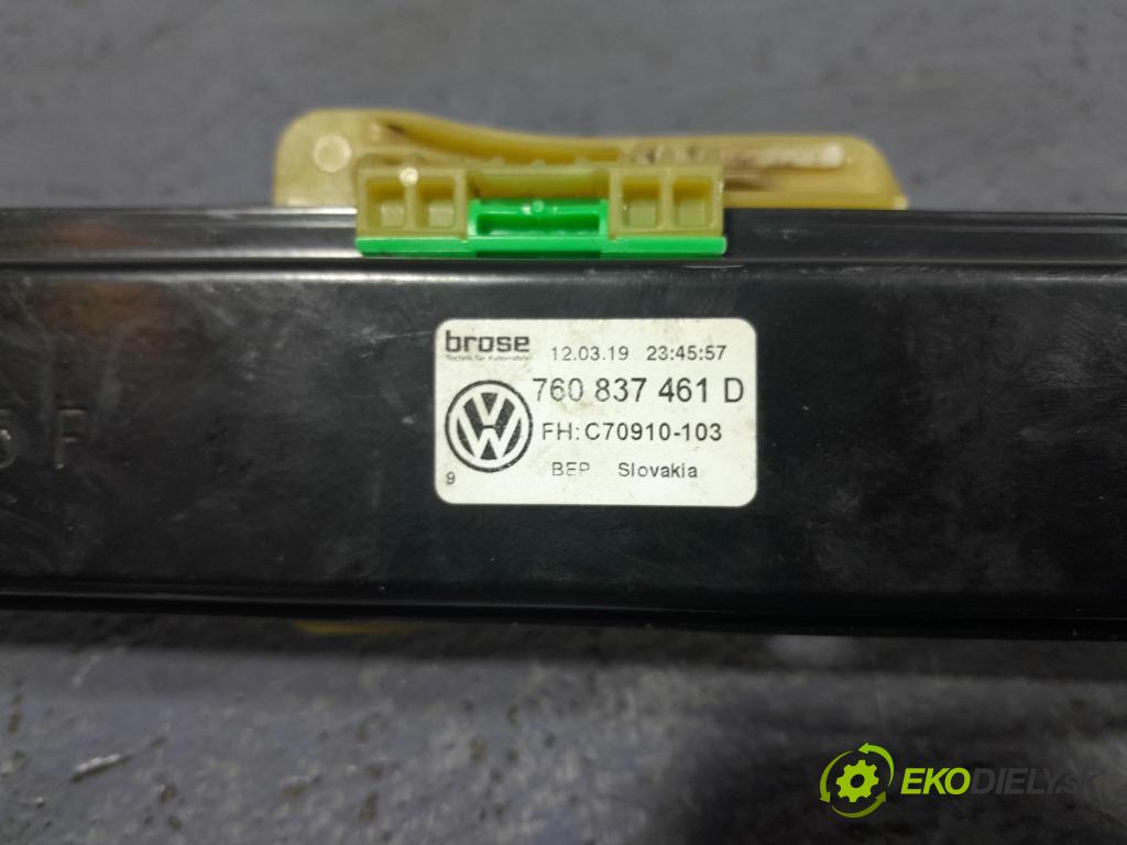 Porsche Cayenne 2019 mechanismus stahování Sklenka: před Levý: 760837461D