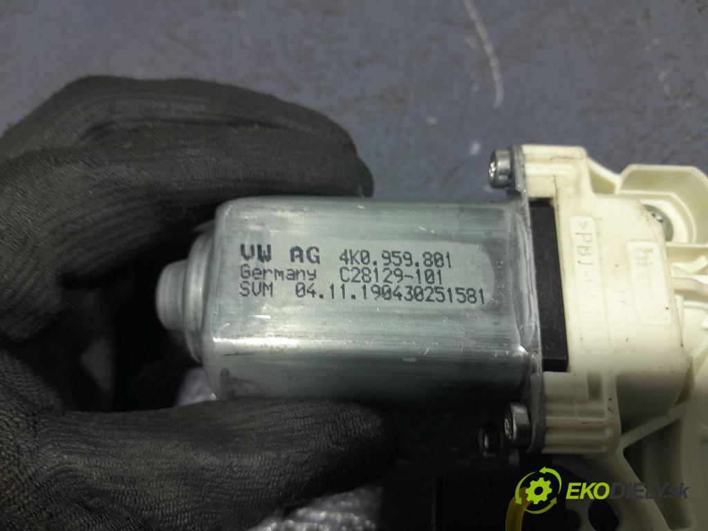 Porsche Cayenne 2019 mechanismus stahování Sklenka: před Levý: 760837461D