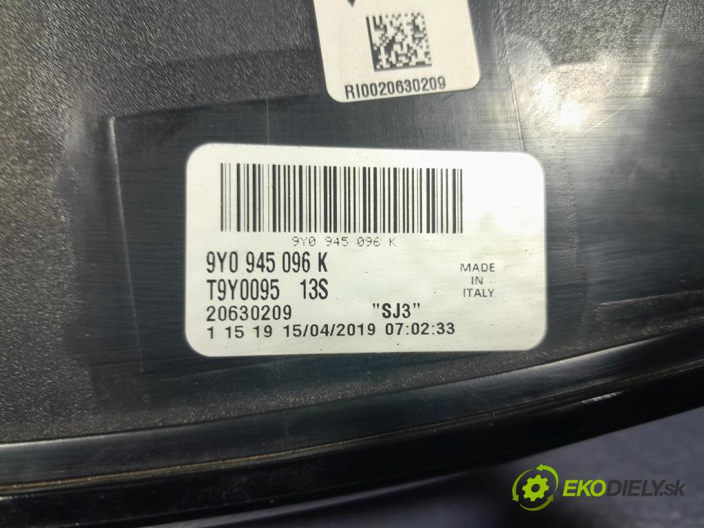 Porsche Cayenne 2019 světlo Zad: Práva: Mimo: 9Y0945096K