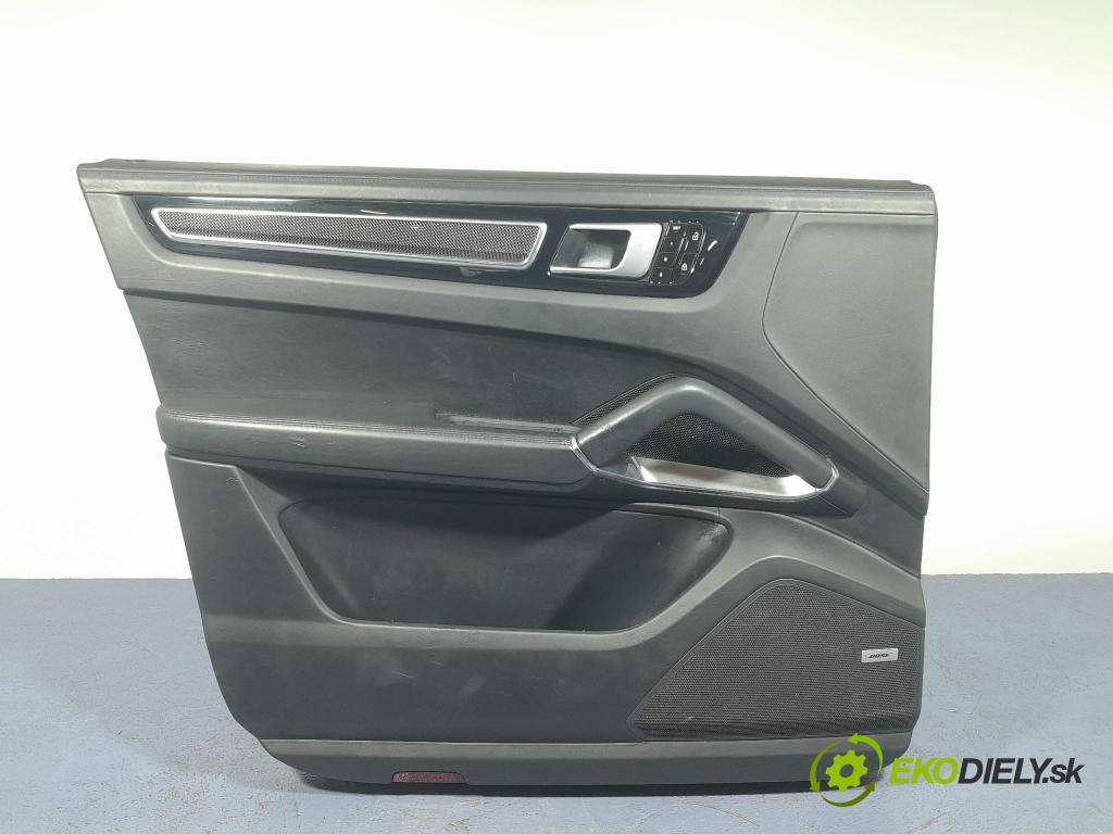 Porsche Cayenne 2019 Čalounictví: dvere Predné ľavá 9Y0867107AJ