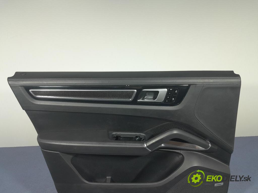 Porsche Cayenne 2019 Čalounictví: dvere Predné ľavá 9Y0867107AJ