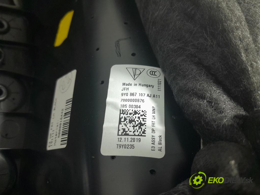 Porsche Cayenne 2019 Čalounictví: dvere Predné ľavá 9Y0867107AJ