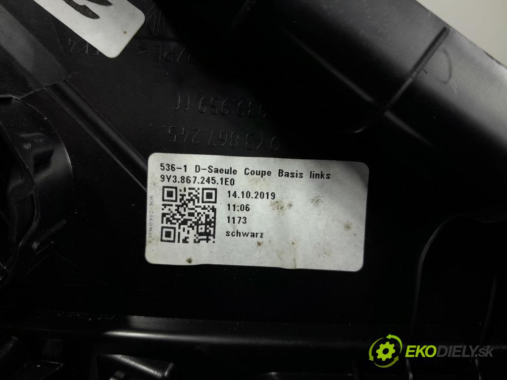 Porsche Cayenne 2019 kryt Plast: Interiéry: 9Y3867245