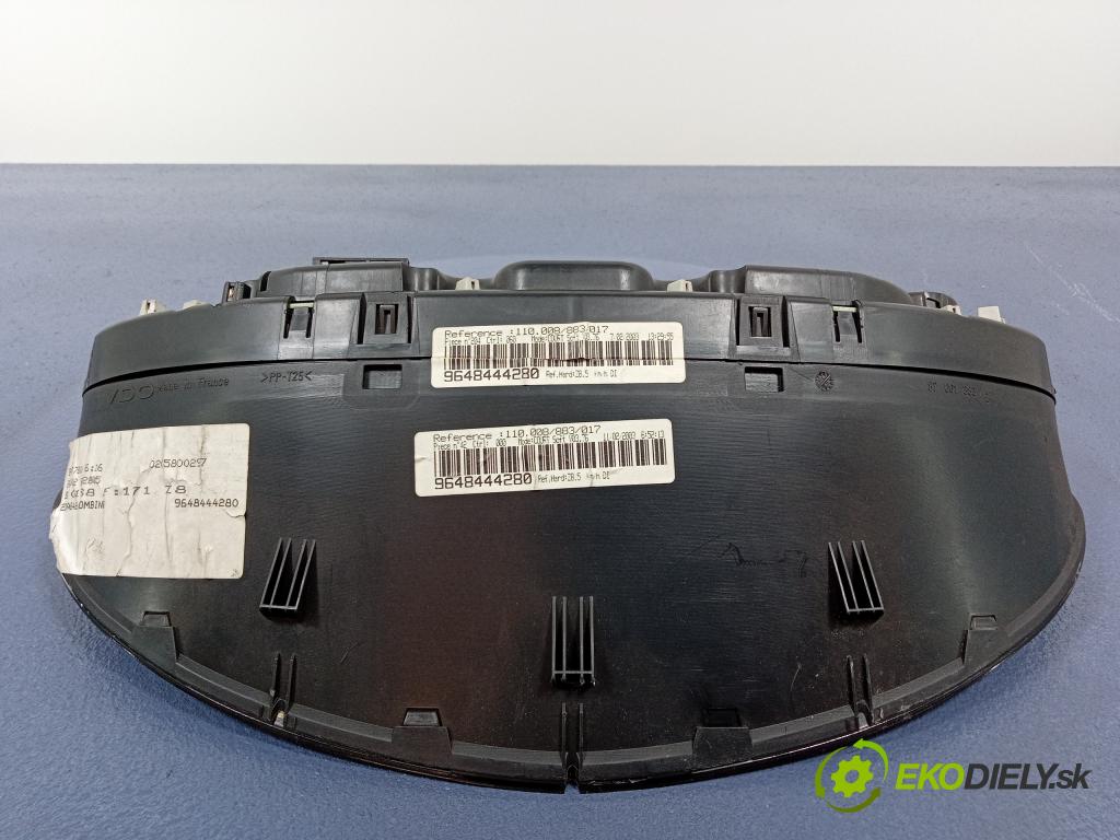 Peugeot 607 2003 Přístrojová deska 9648444280