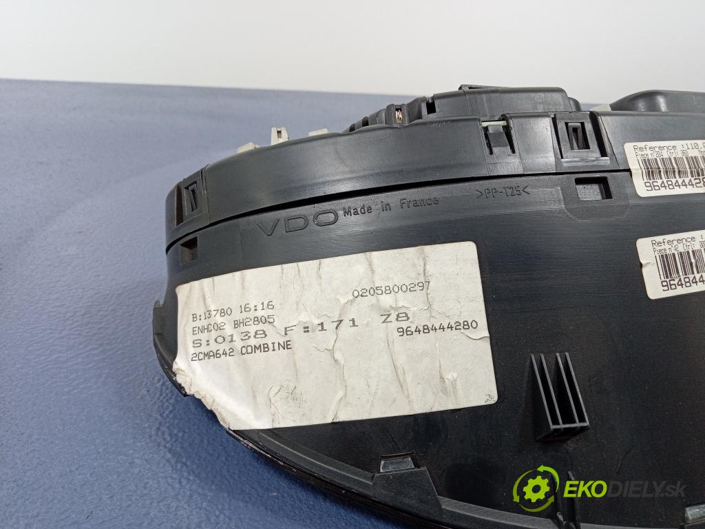 Peugeot 607 2003 Přístrojová deska 9648444280