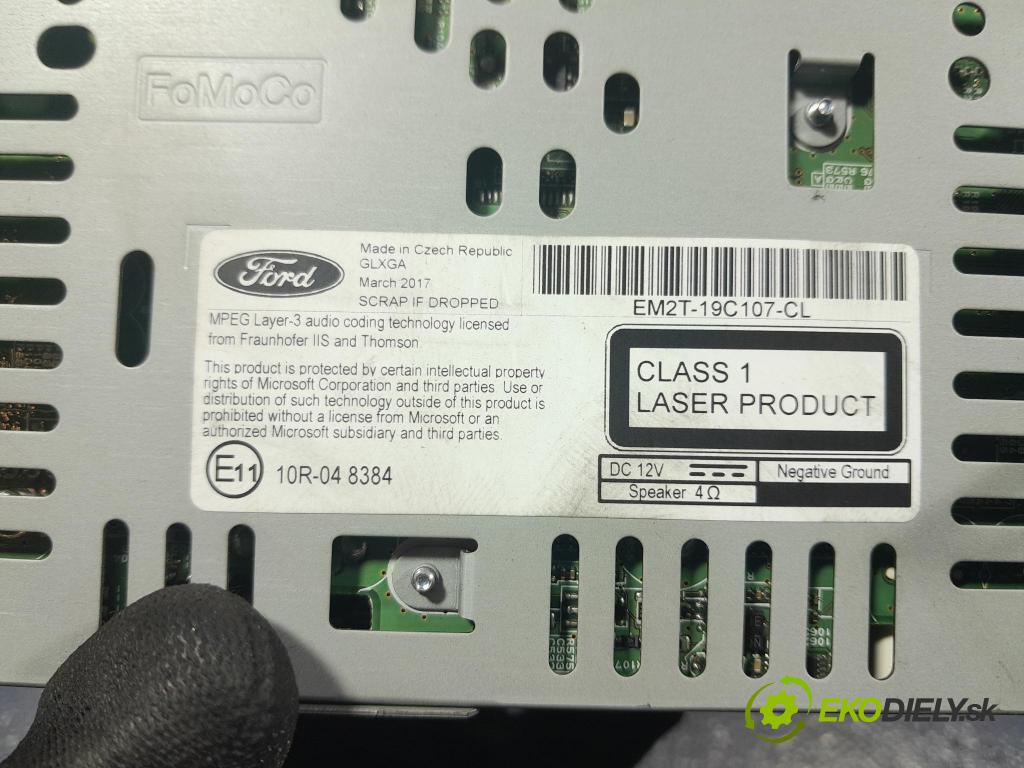 Ford Galaxy 2017 Radio I Navigace: EM2T-19C107-CL
