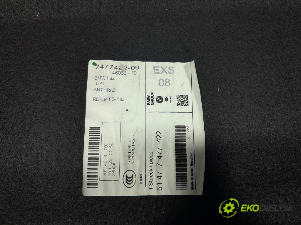 Bmw Seria 2 2020 Čalounictví: kufra: 7477422