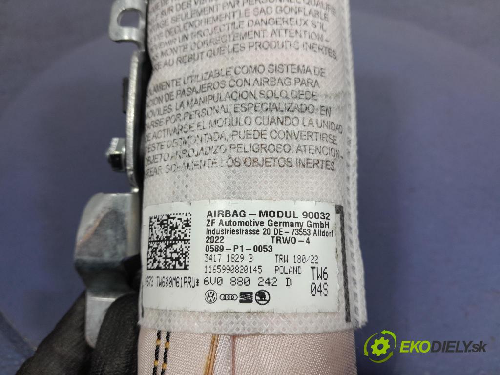 Skoda Fabia 2022 Airbag: Sedadlo: x 6V0880242D