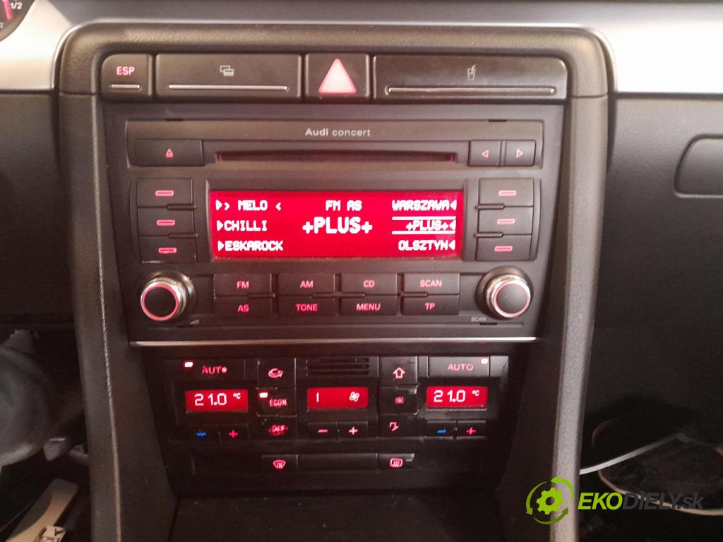 Audi A4 2007 Radio I Navigácia: 8E0035186AK