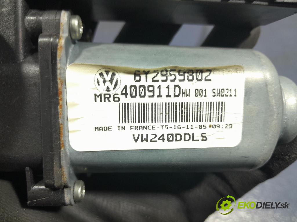 Vw Polo 2005 mechanizmus okna Okná: Predné Vľavo: 6Y2959802