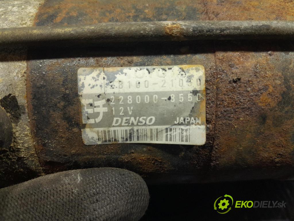 Toyota Yaris verso 2003 štartér 28100-21030