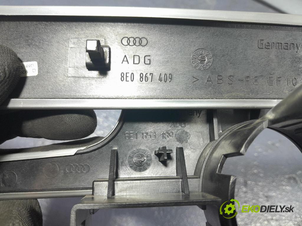 Audi A4 2007 lišta Dekoratívne: Vnútri: 8E1853190