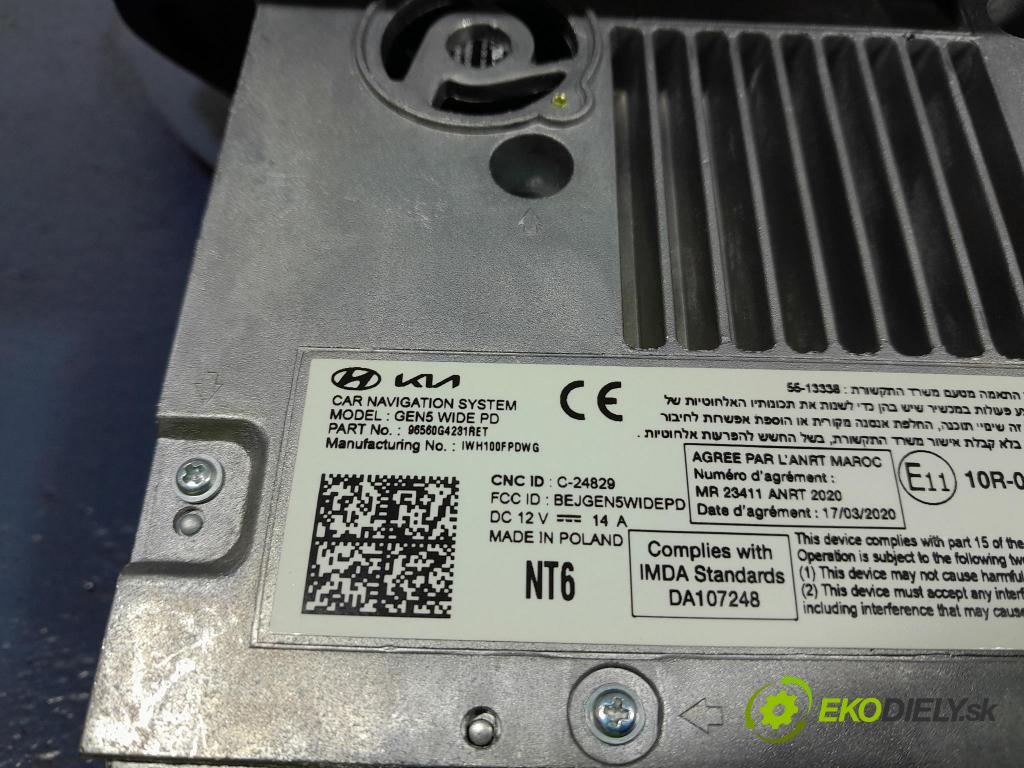 Hyundai I30 2023 Radio I Navigácia: 96560-G4231