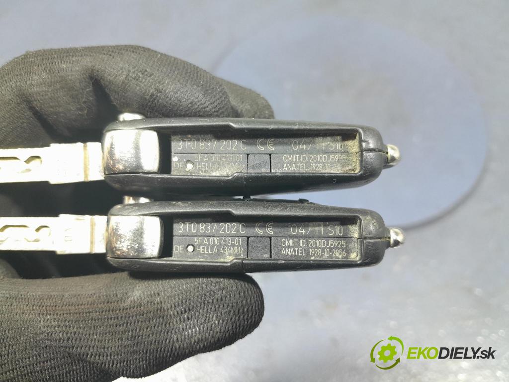 Skoda Octavia 2011 Spínač zapalování. 1K0905851B