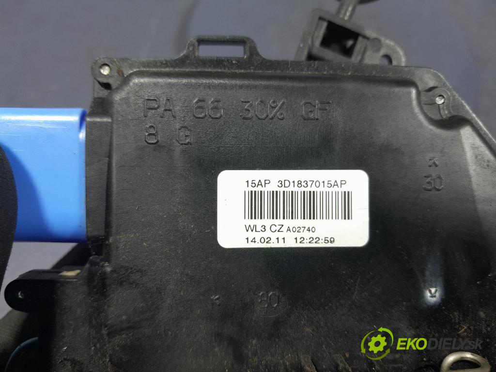 Skoda Octavia 2011 zámek dveře před Levý: 3D1837015AP