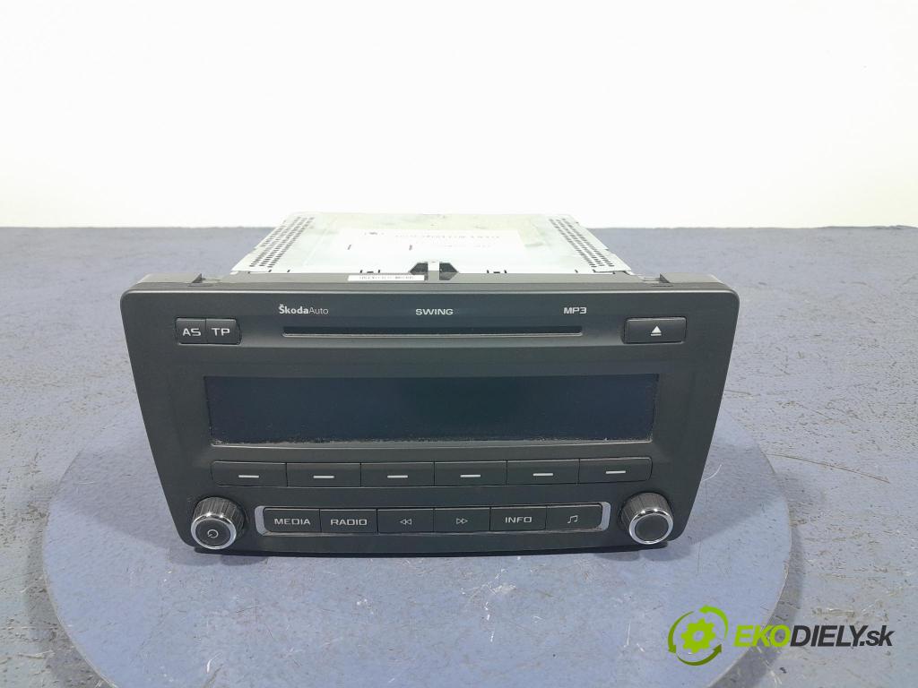 Skoda Octavia 2011 Radio I Navigace: 1Z0035161N