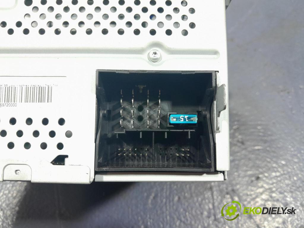 Skoda Octavia 2011 Radio I Navigace: 1Z0035161N