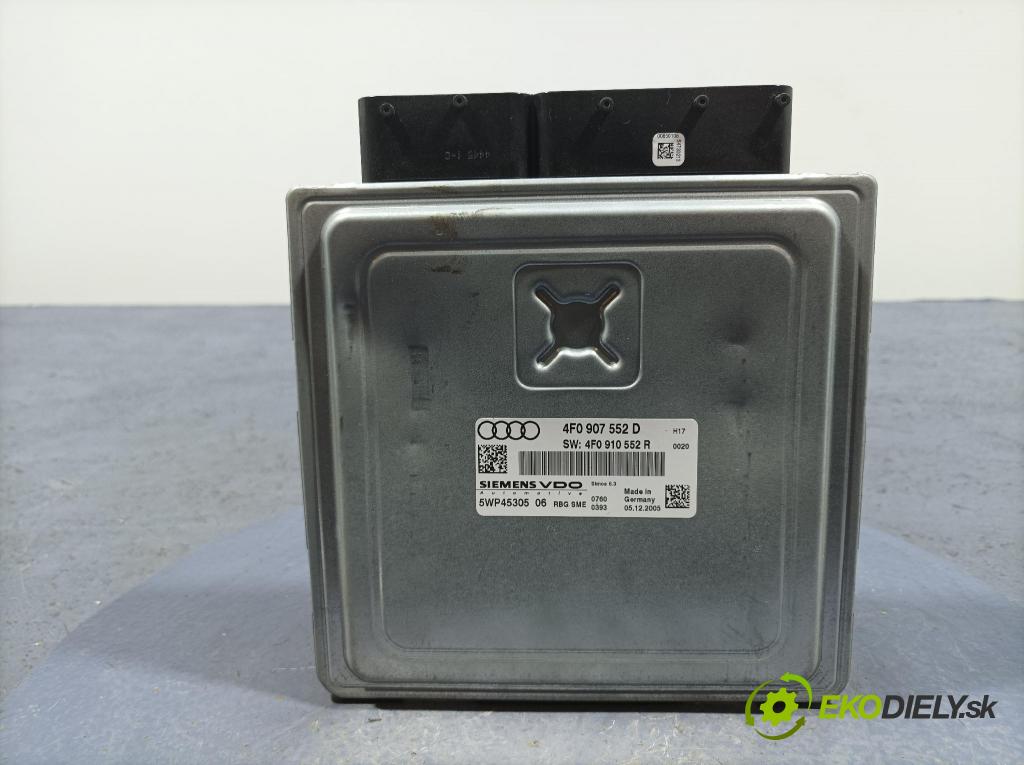 Audi A6 2006 řídící jednotka Motor: 4F0910552R