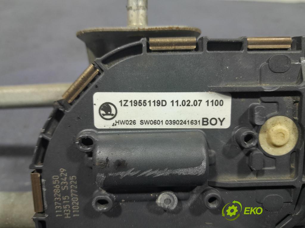 Skoda Octavia 2011 mechanismus motorek Stěrače: před 1Z1955023E
