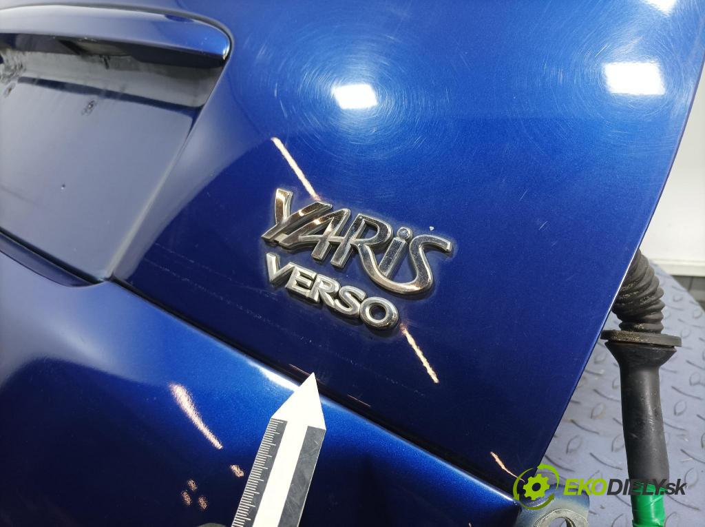 Toyota Yaris verso 2003 zadna dveře kufra: kufra:
